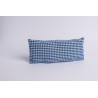 Zirbenkissen Nacken Karo Blau (37cm)