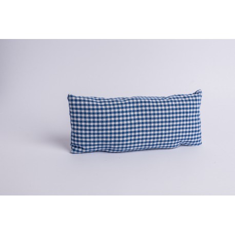 Cuscino in pino cembro per il Collo Karo Blu ( 30 cm )