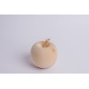 Zirbenholz Apfel mit Zirbe Stängel  ( 10 cm )