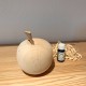 1 x Apple in Swiss stone pine wood (10 cm) & 1 x Kurt Art Premium Swiss stone pine oil