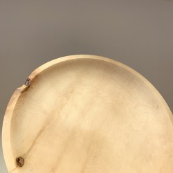 Ciotola per frutta di pino cembro piatta (38cm)
