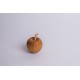Cherry wood Apple with Swiss stone pine stem ( 7 cm )