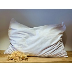 Zirben Schlafkissen zum Schlafen (60 x 80 cm 100% Baumwolle)