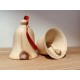 BELL from Castelrotto in Swiss pine wood (8 cm)