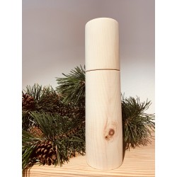 Swiss pine wood pepper mill  (Hand Made)