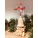 *BELL from Castelrotto in Swiss pine wood Gift box (8 cm)