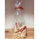 * 3 x BELL from Castelrotto in Swiss pine wood Gift box (6 cm)