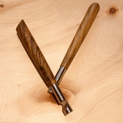 Kapselheber Modern in Nuss Holz