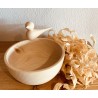 Kurt Art SPATZ ciotola di pino cembro / (13 cm)