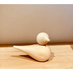 Kurt Art SPATZ / Swiss pine wood (10/11 cm) Orig. Handmade