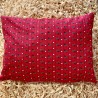 Swiss stone pine cushion Heart red (25X15 cm)