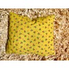 Swiss stone pine cushion Heart flower yellow  (25/15 cm)