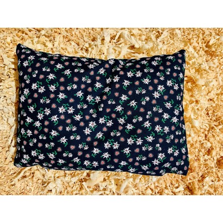 Zirbenkissen Herzblume Rot (30 cm)