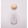 The Swiss stone pine ball carafe EXTRA RESIN (9,5cm)